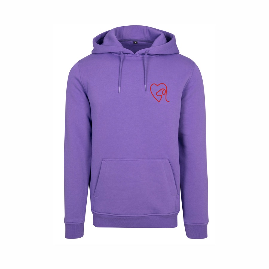 Heavy Hoodie Ultra Violet – Vorderseite